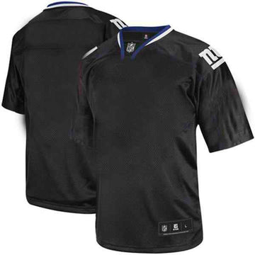 Custom New York Giants black Shadow jersey