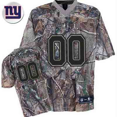 Custom New York Giants camo Camo jersey