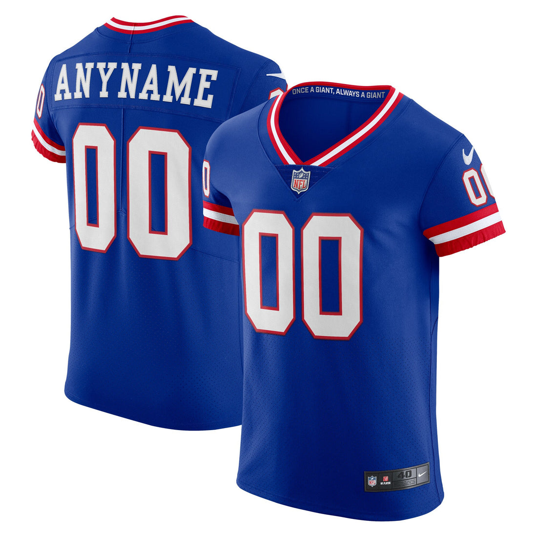 New York Giants blue Vapor jersey