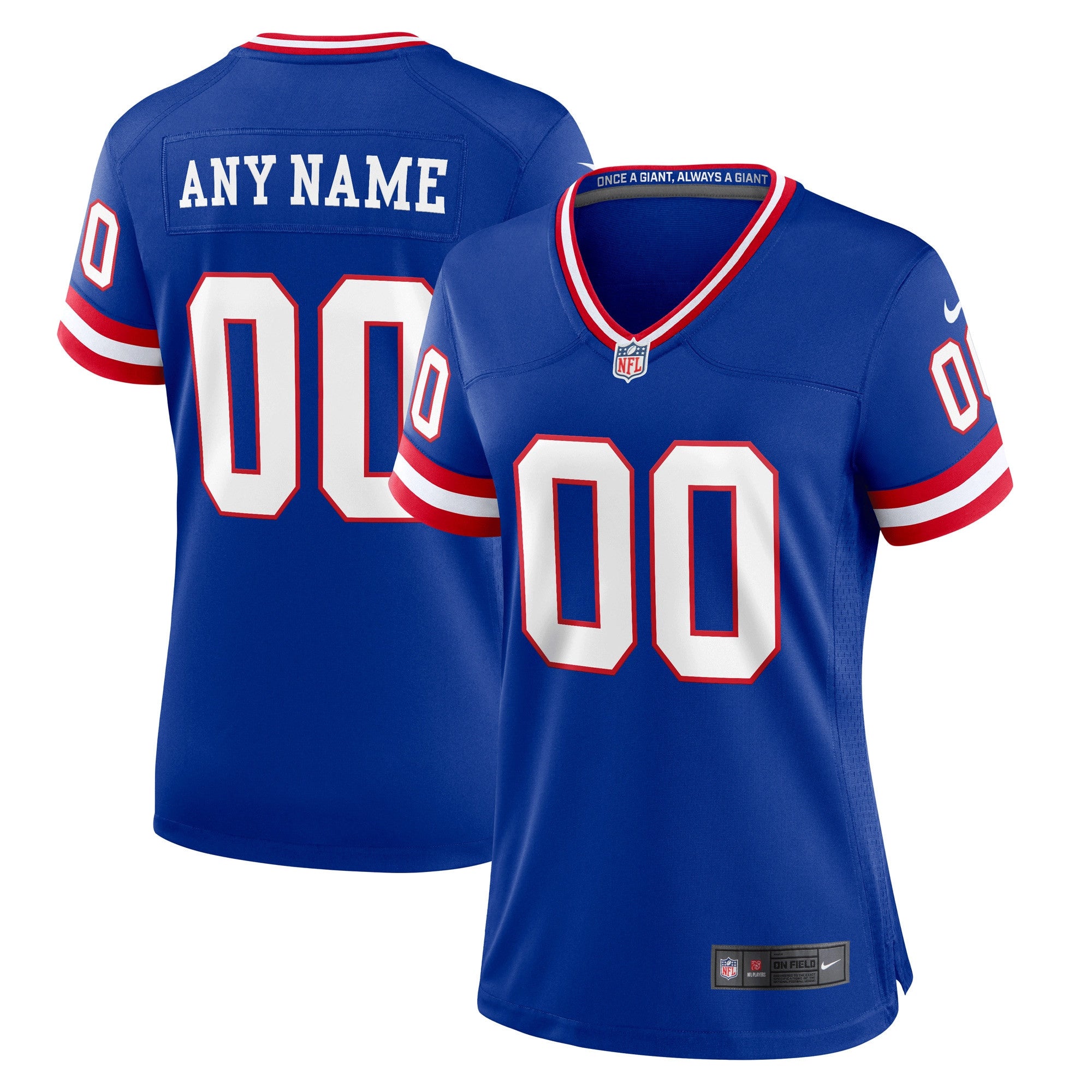 New York Giants royal Classic jersey