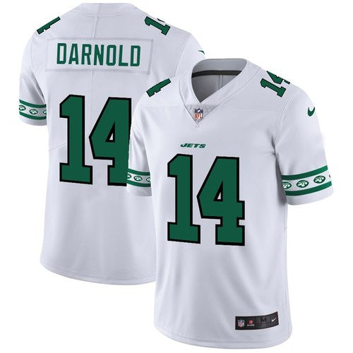 Sam Darnold New York Jets white Limited jersey