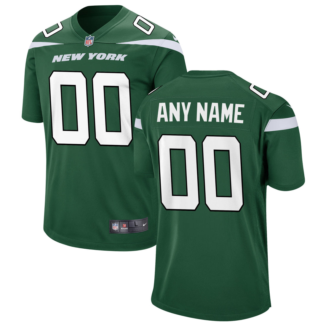 New York Jets green Game jersey