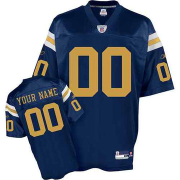 Custom New York Jets blue jersey