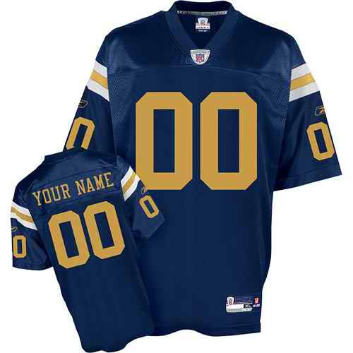 Custom New York Jets blue jersey