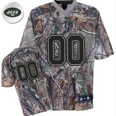 Custom New York Jets camo Camo jersey