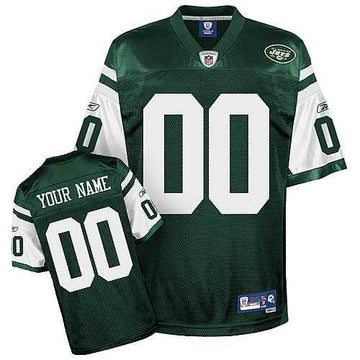 Custom New York Jets green jersey
