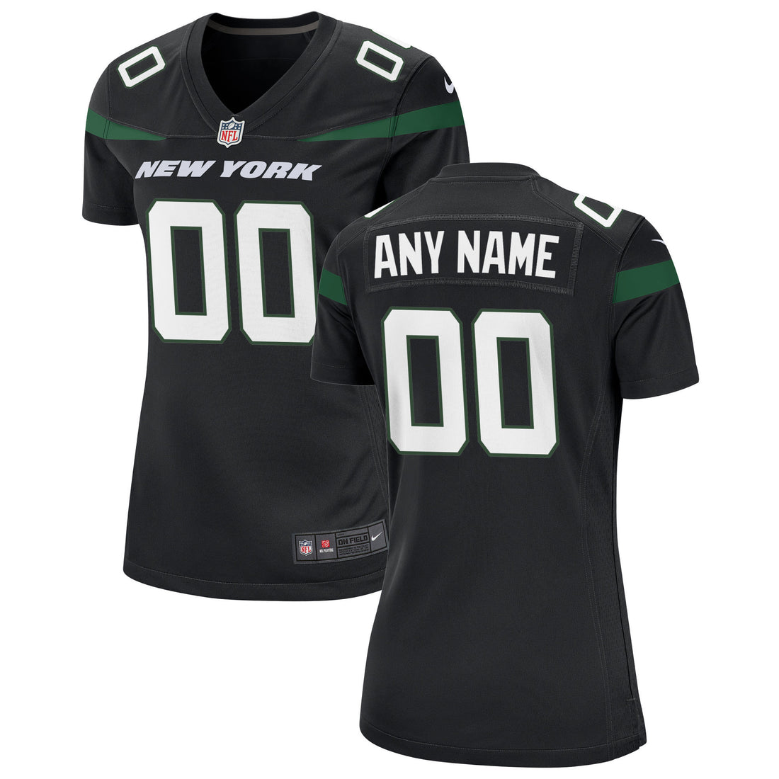 New York Jets black Alternate jersey