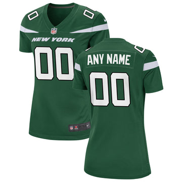 Custom New York Jets green jersey