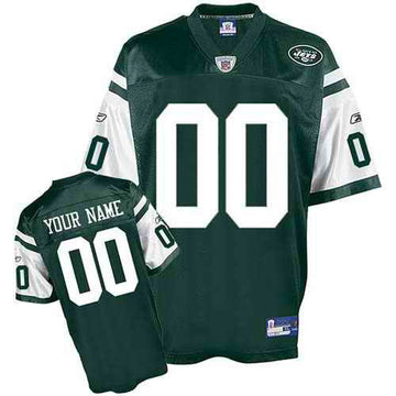 Custom New York Jets green jersey
