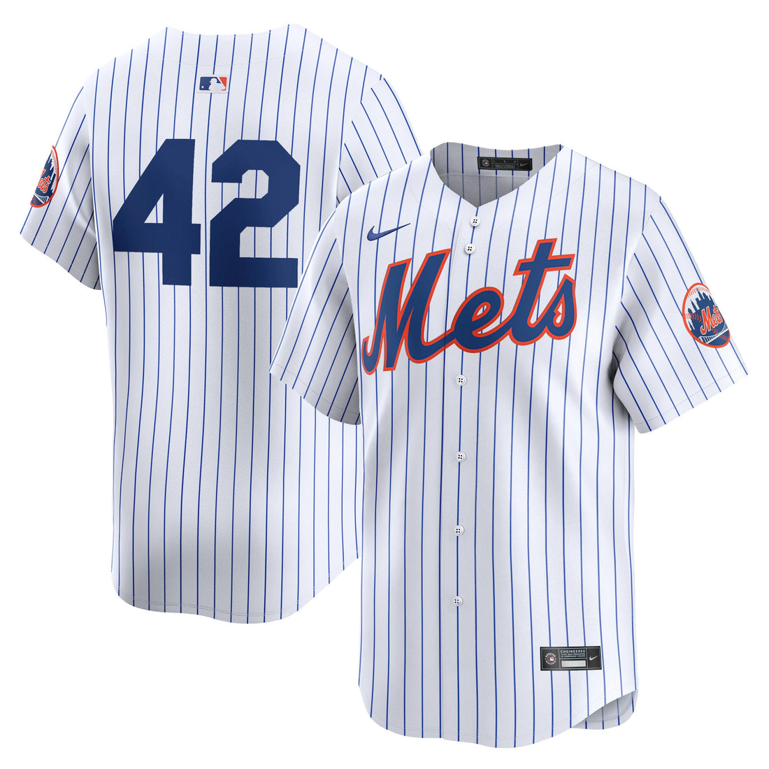 New York Mets white Limited jersey
