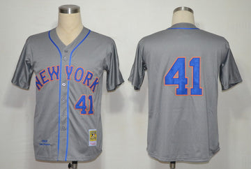 Tom Seaver New York Mets grey jersey