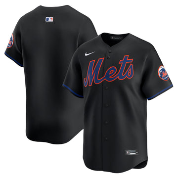 New York Mets black Limited jersey