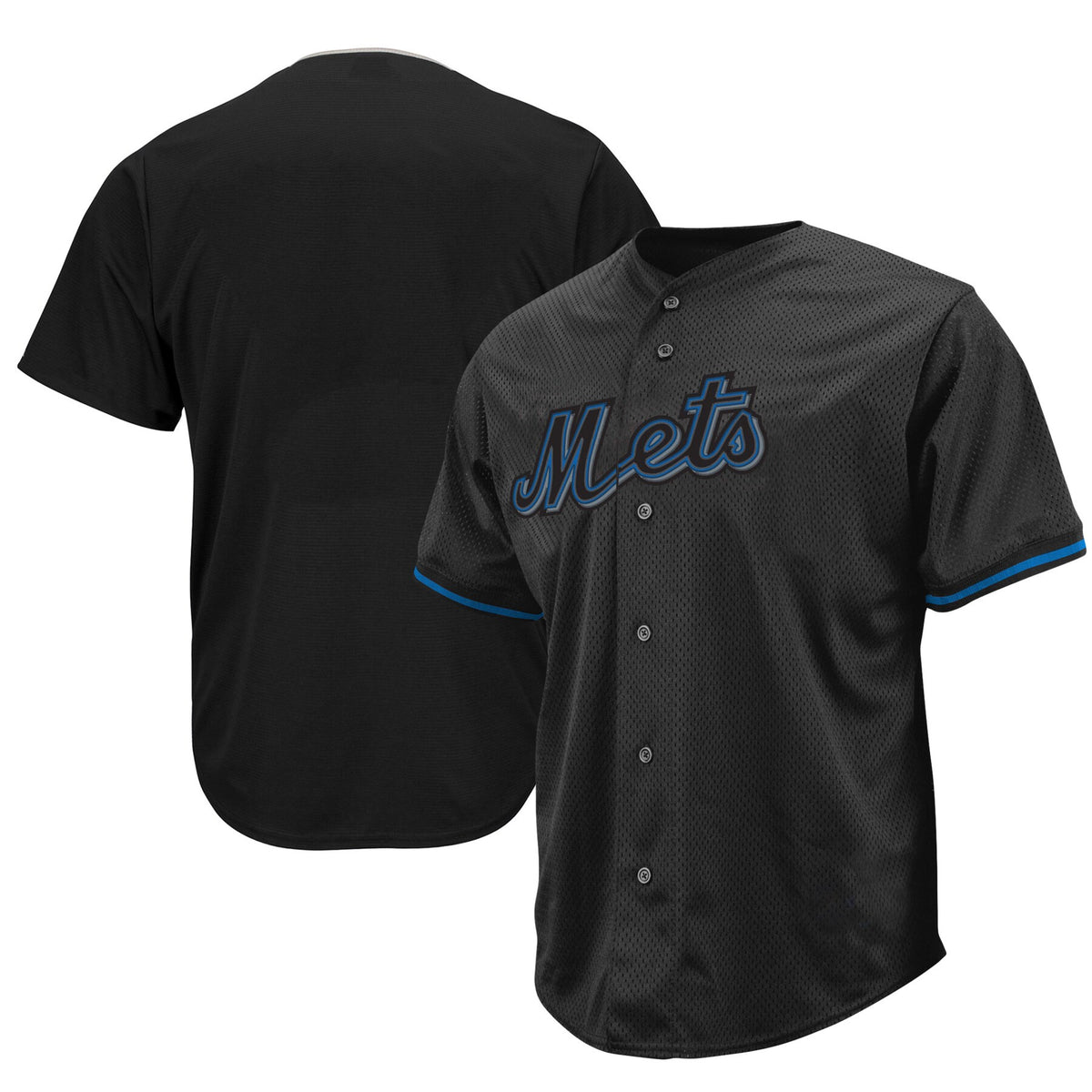Pop New York Mets black Fashion jersey
