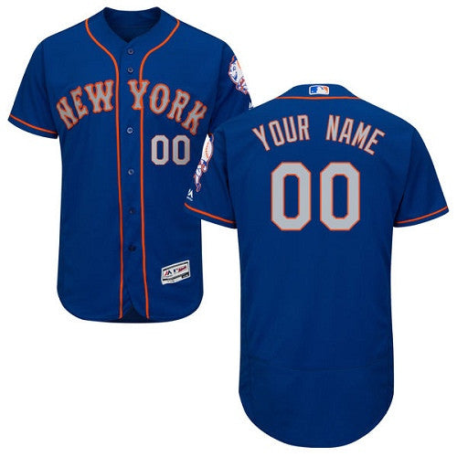 New York Mets blue Alternate jersey