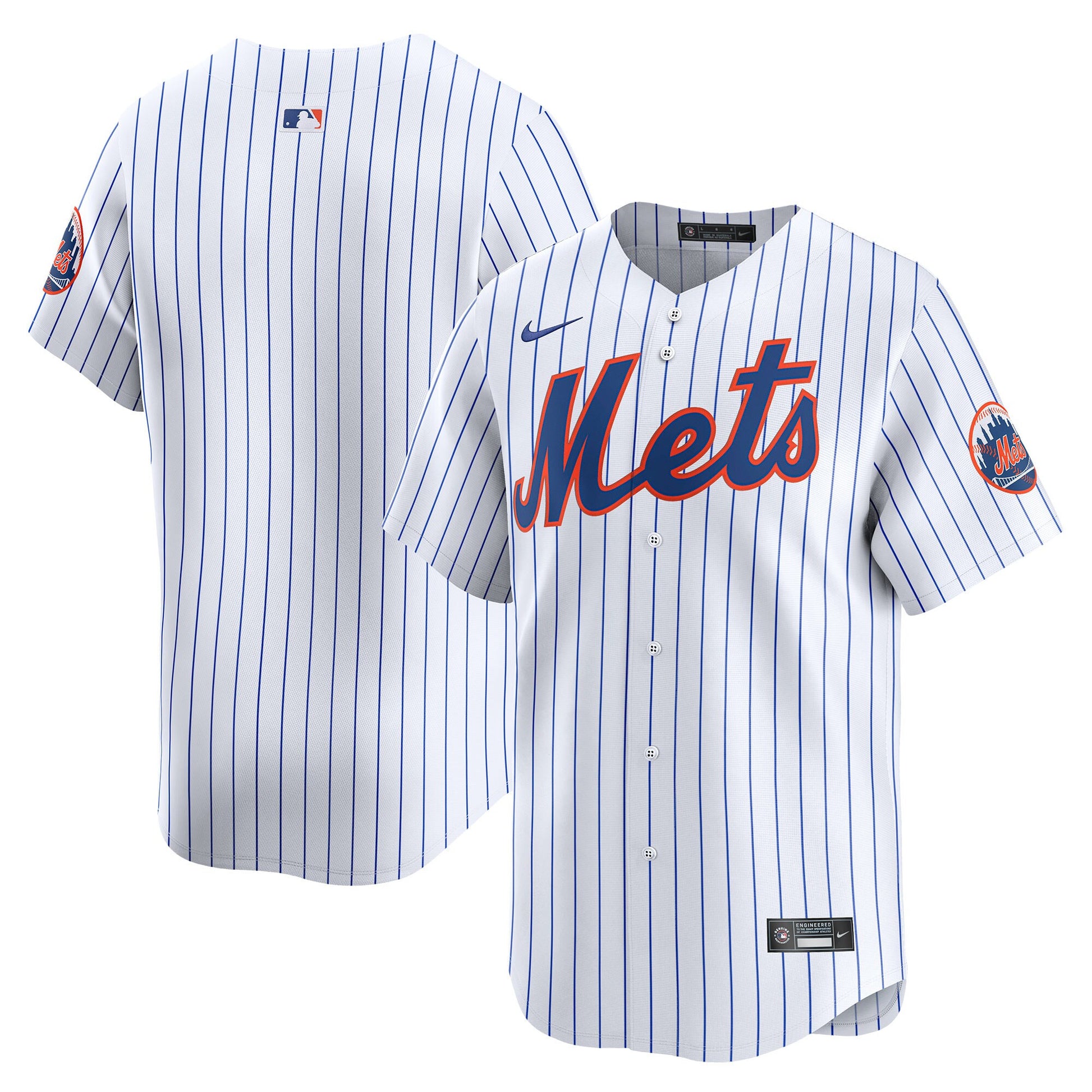 New York Mets white Limited jersey