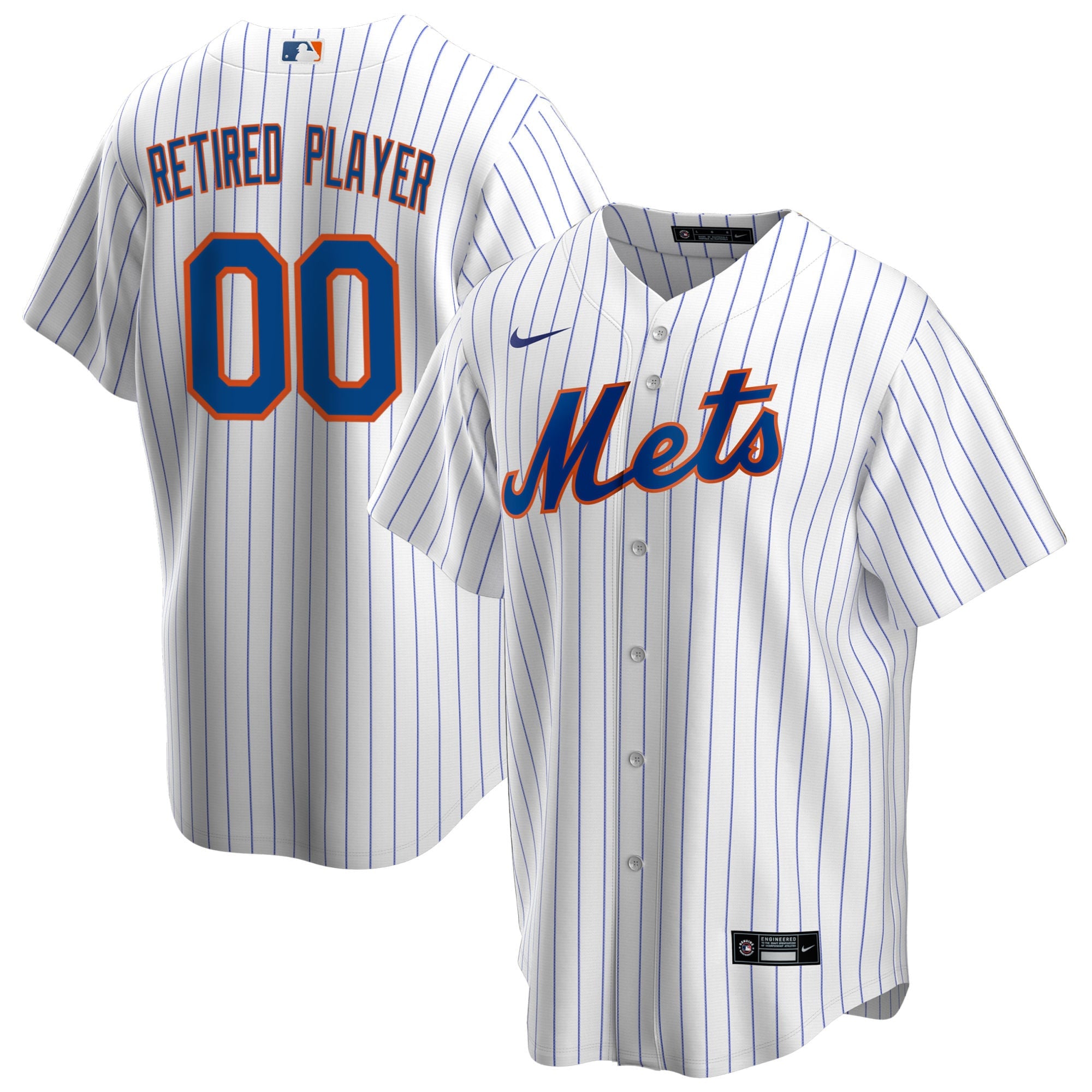 New York Mets white Home jersey