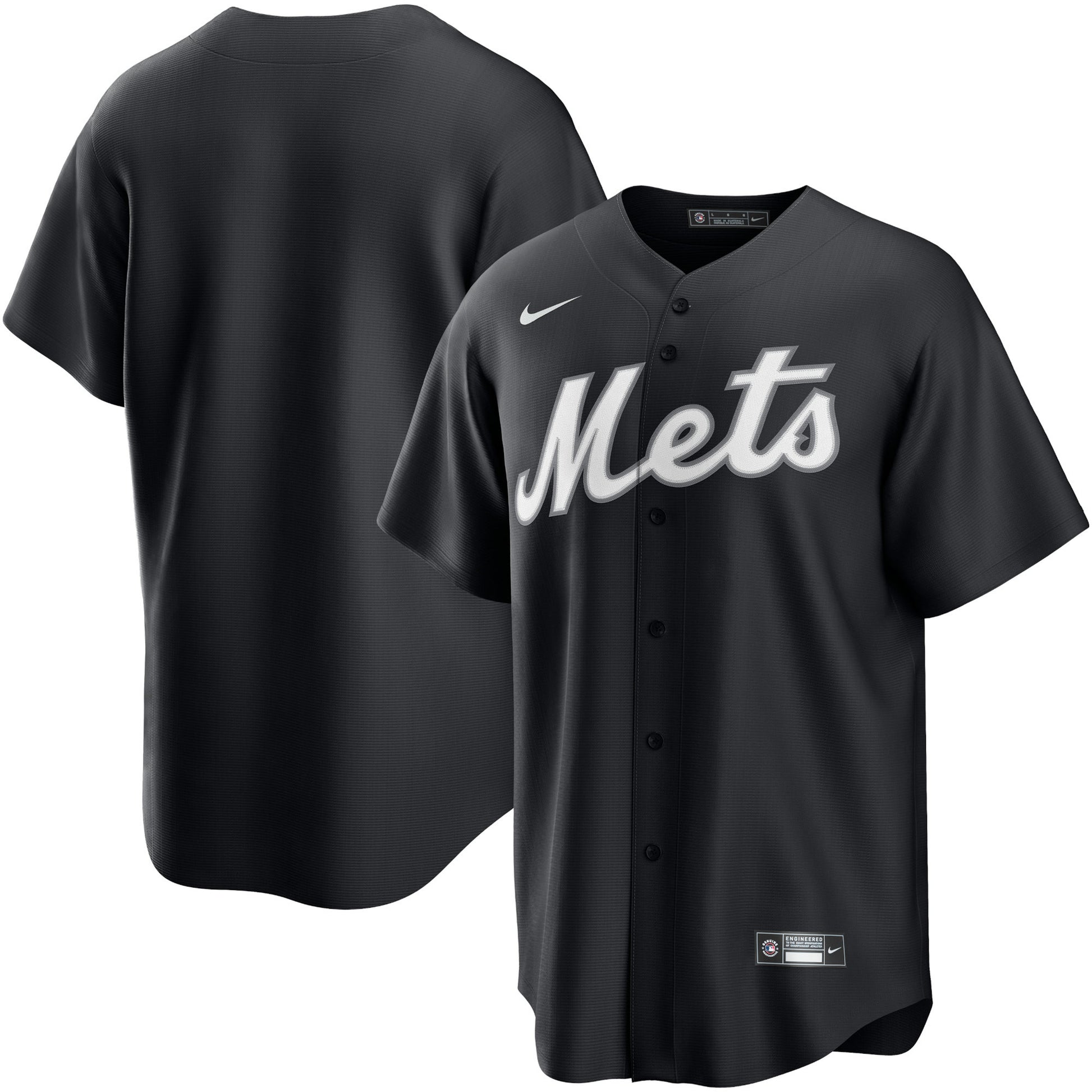 New York Mets black jersey