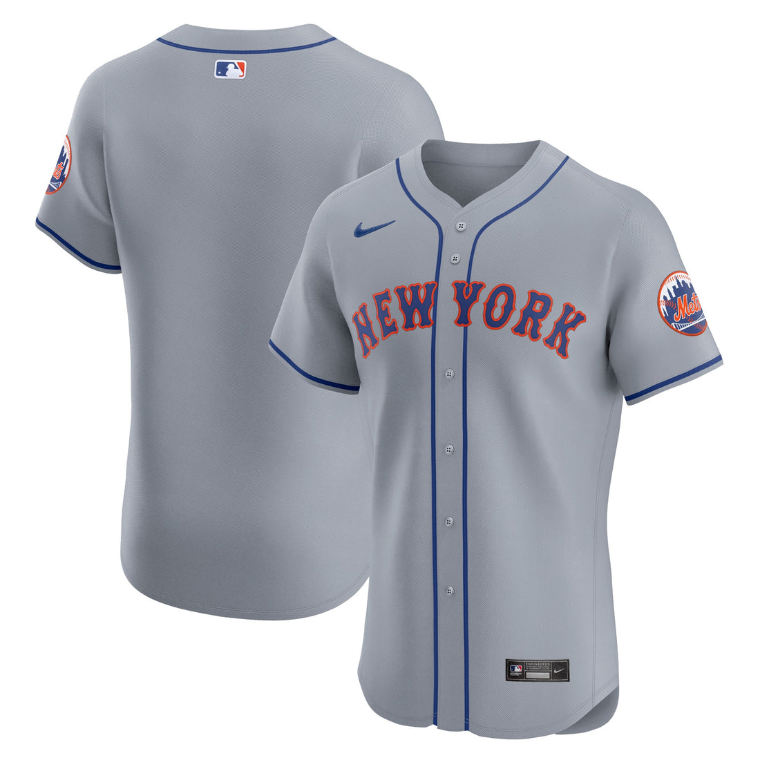 New York Mets gray Vapor jersey