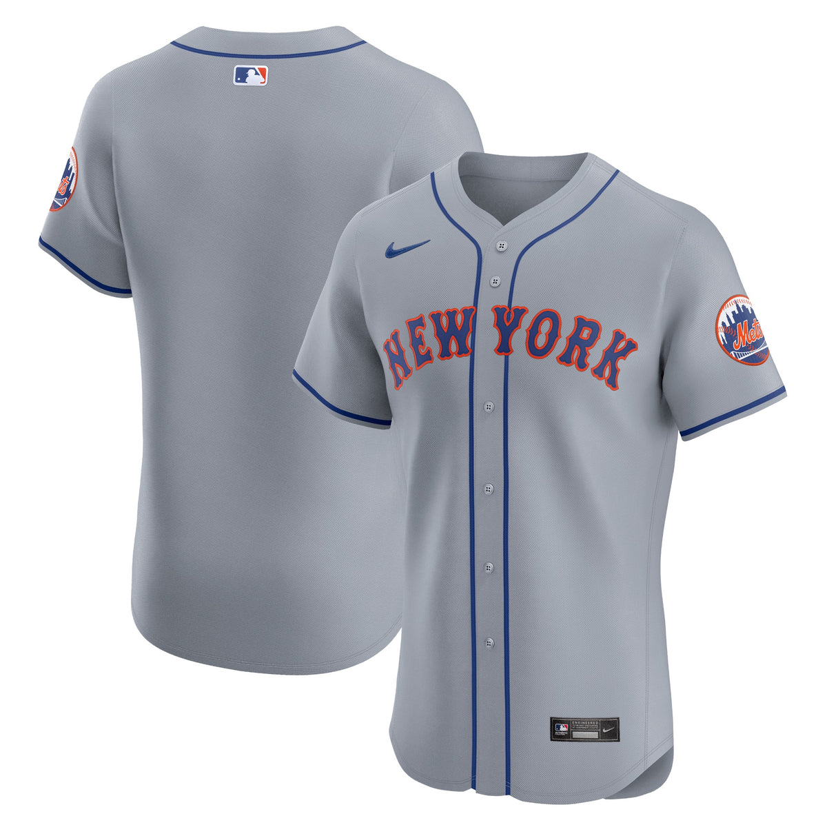 New York Mets gray Vapor jersey