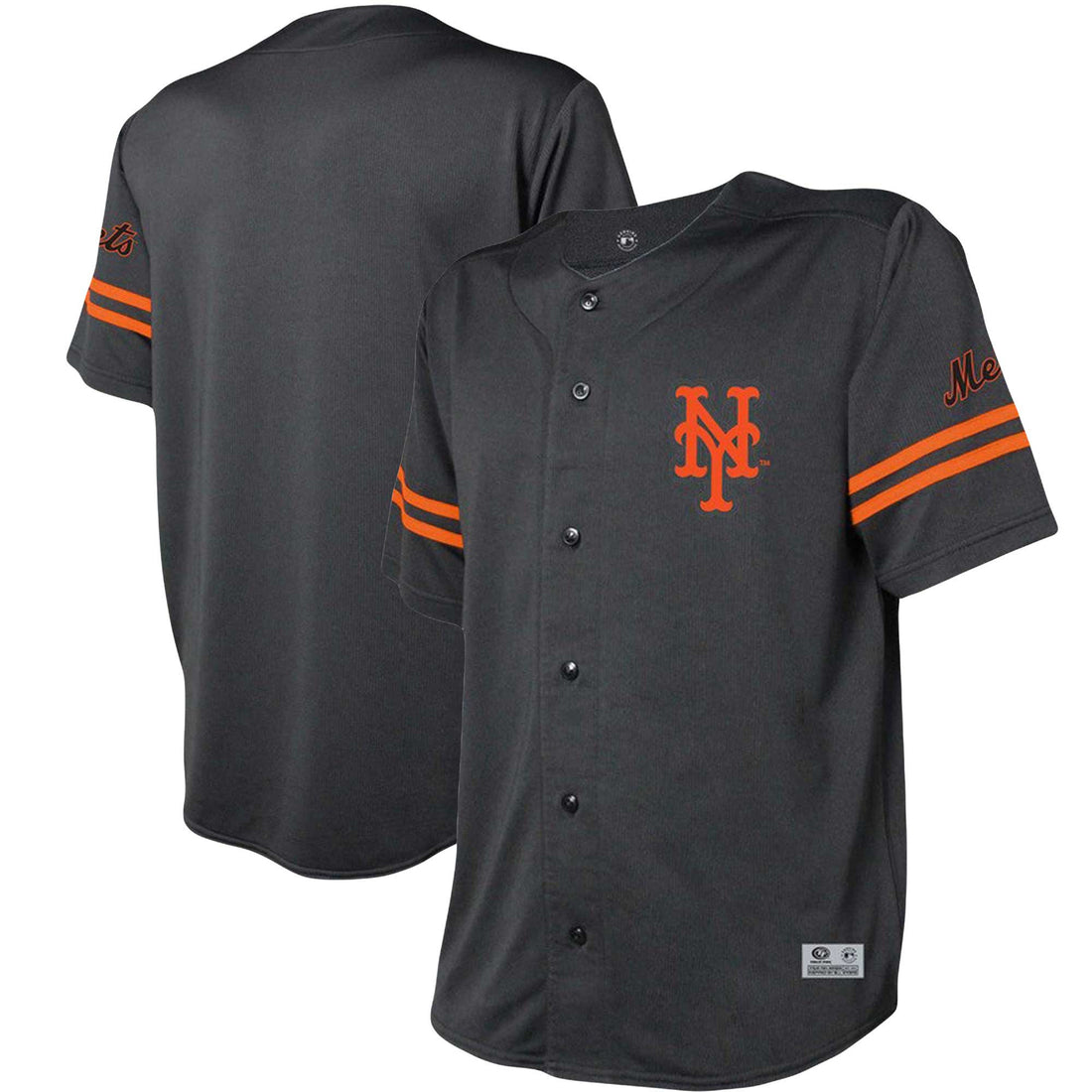 Stitches New York Mets black Fashion jersey