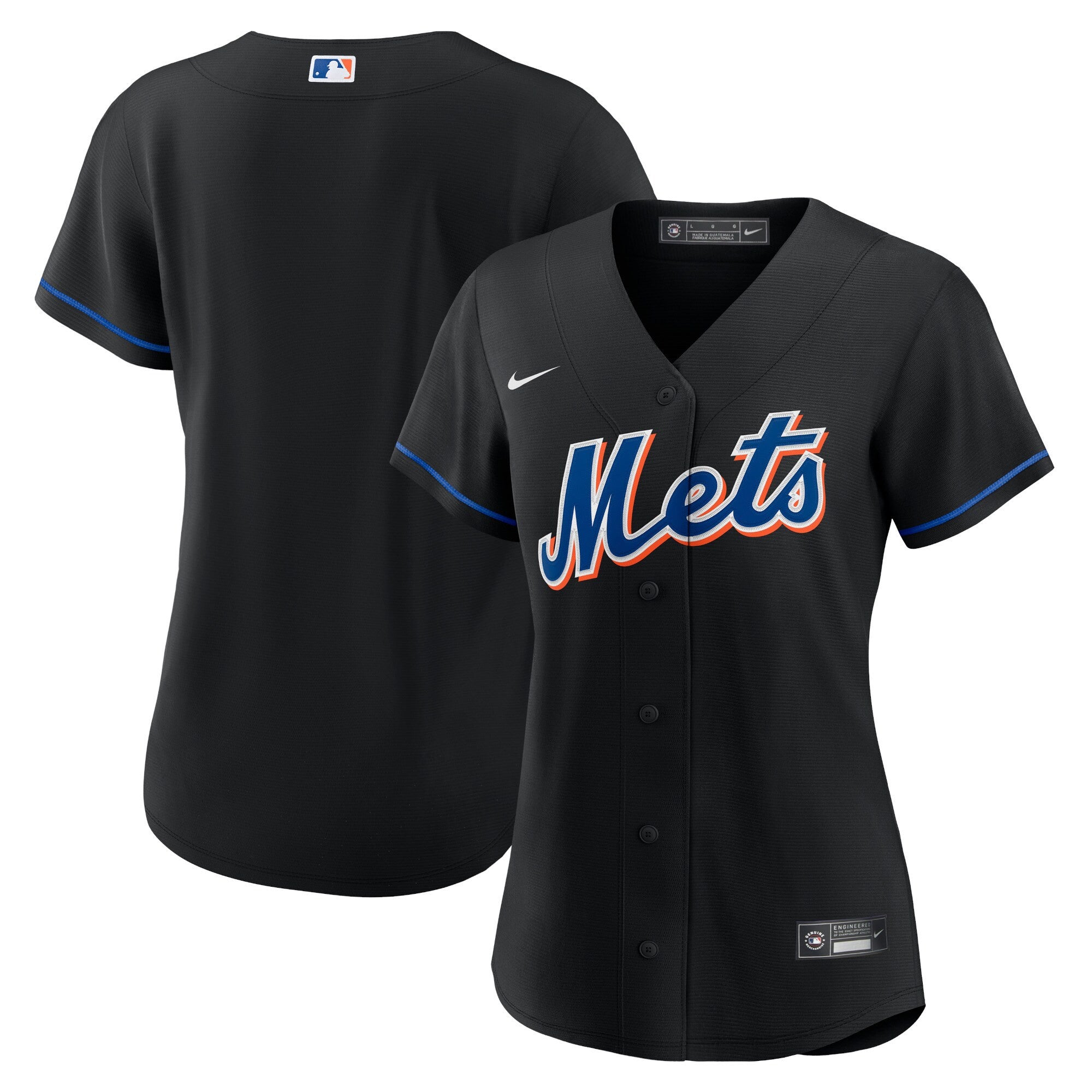 New York Mets black Alternate jersey