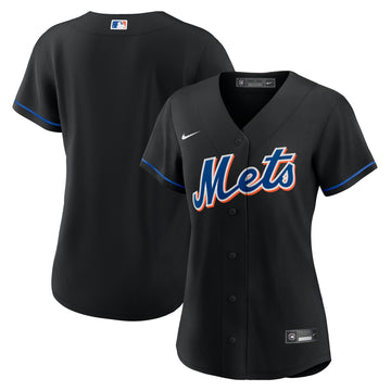 New York Mets black Alternate jersey