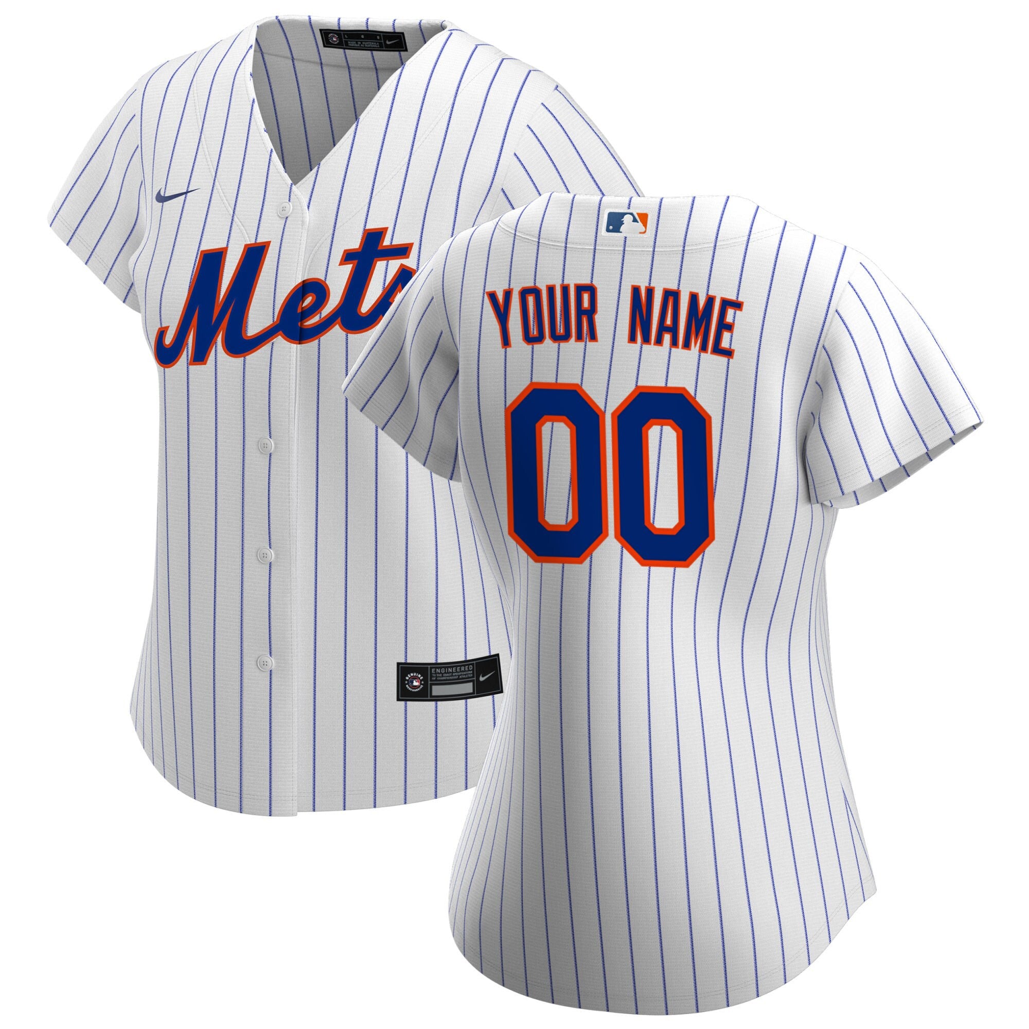 New York Mets white Home jersey