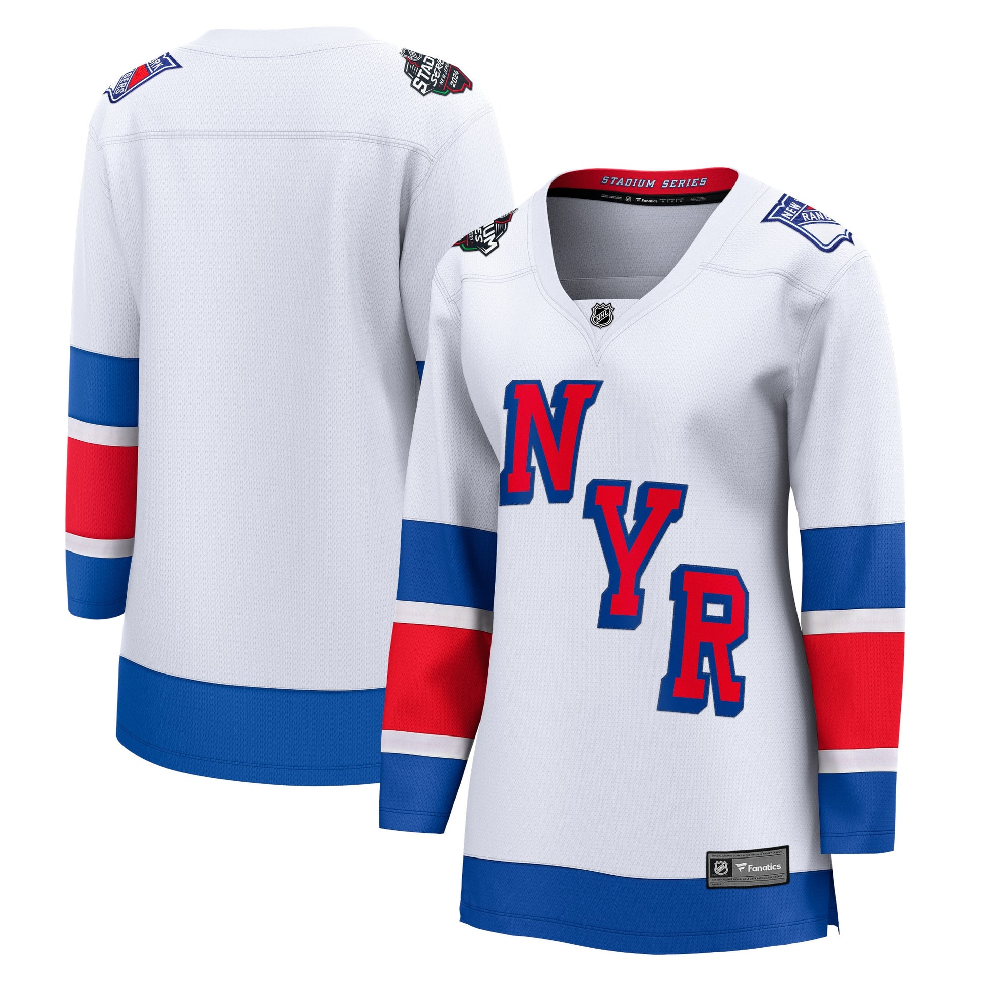 New York Rangers white Stadium Series jersey