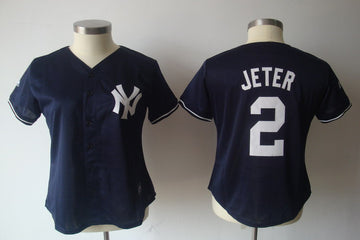 Jeter New York Yankees black jersey
