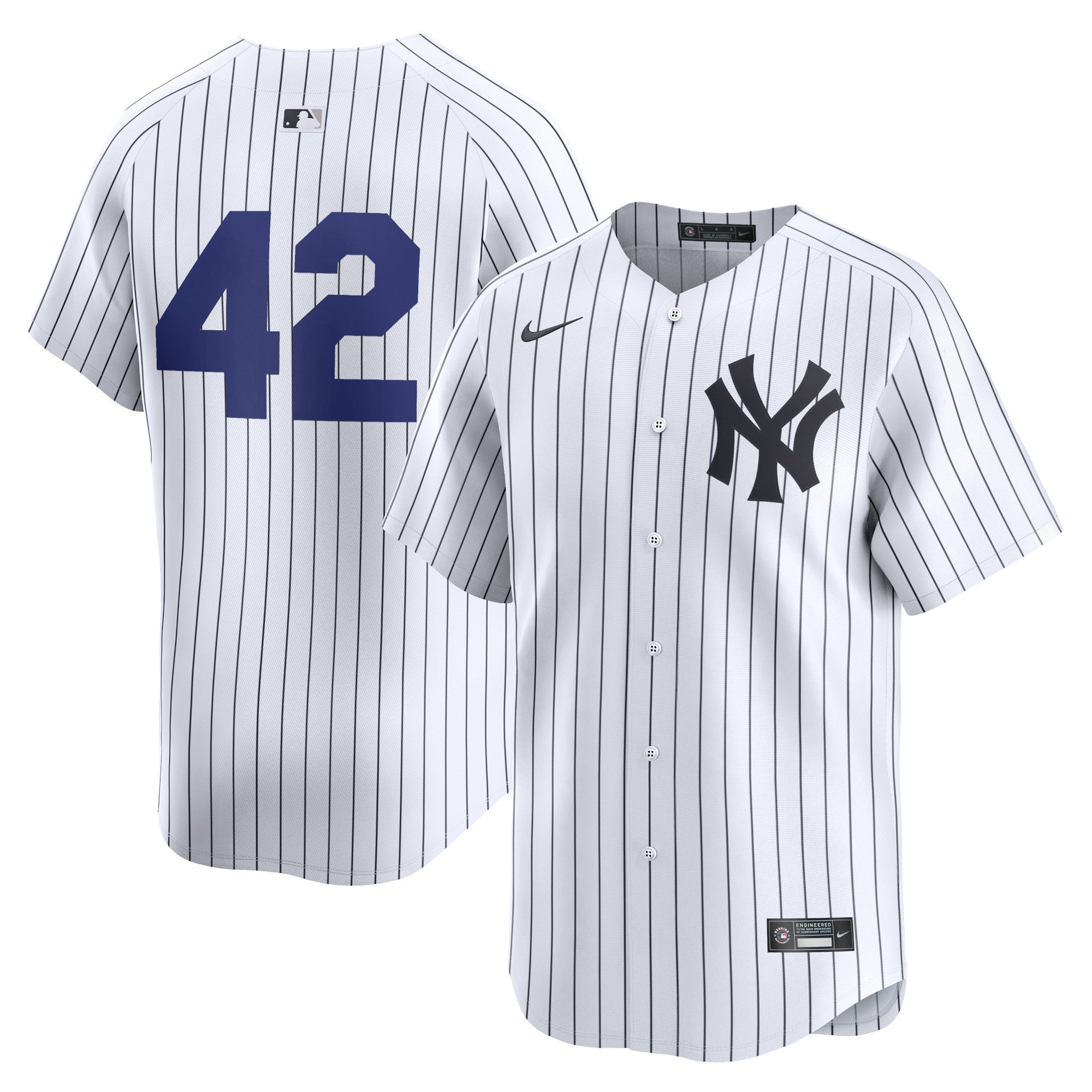 New York Yankees white Limited jersey