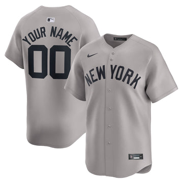 New York Yankees gray Limited jersey