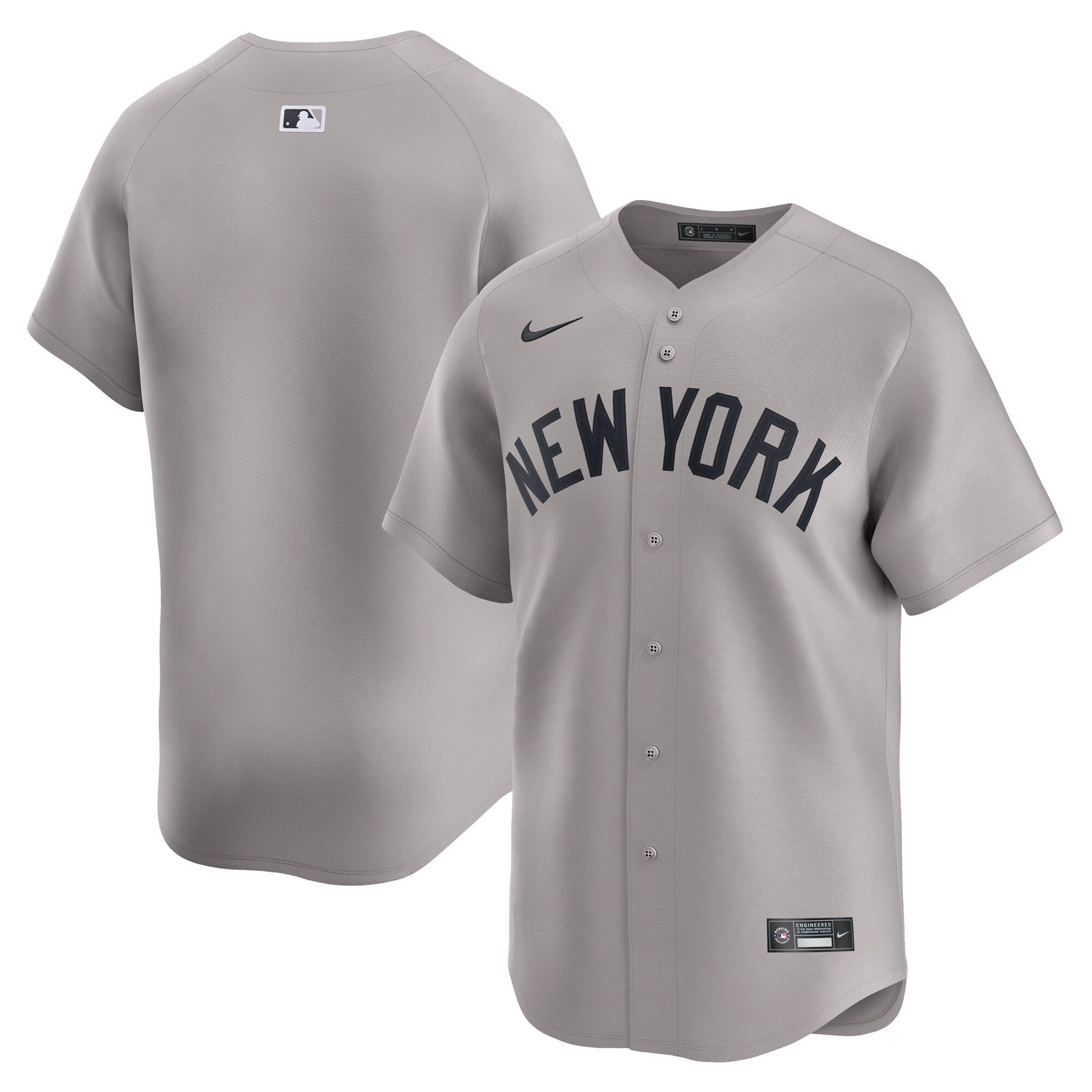 New York Yankees gray Limited jersey