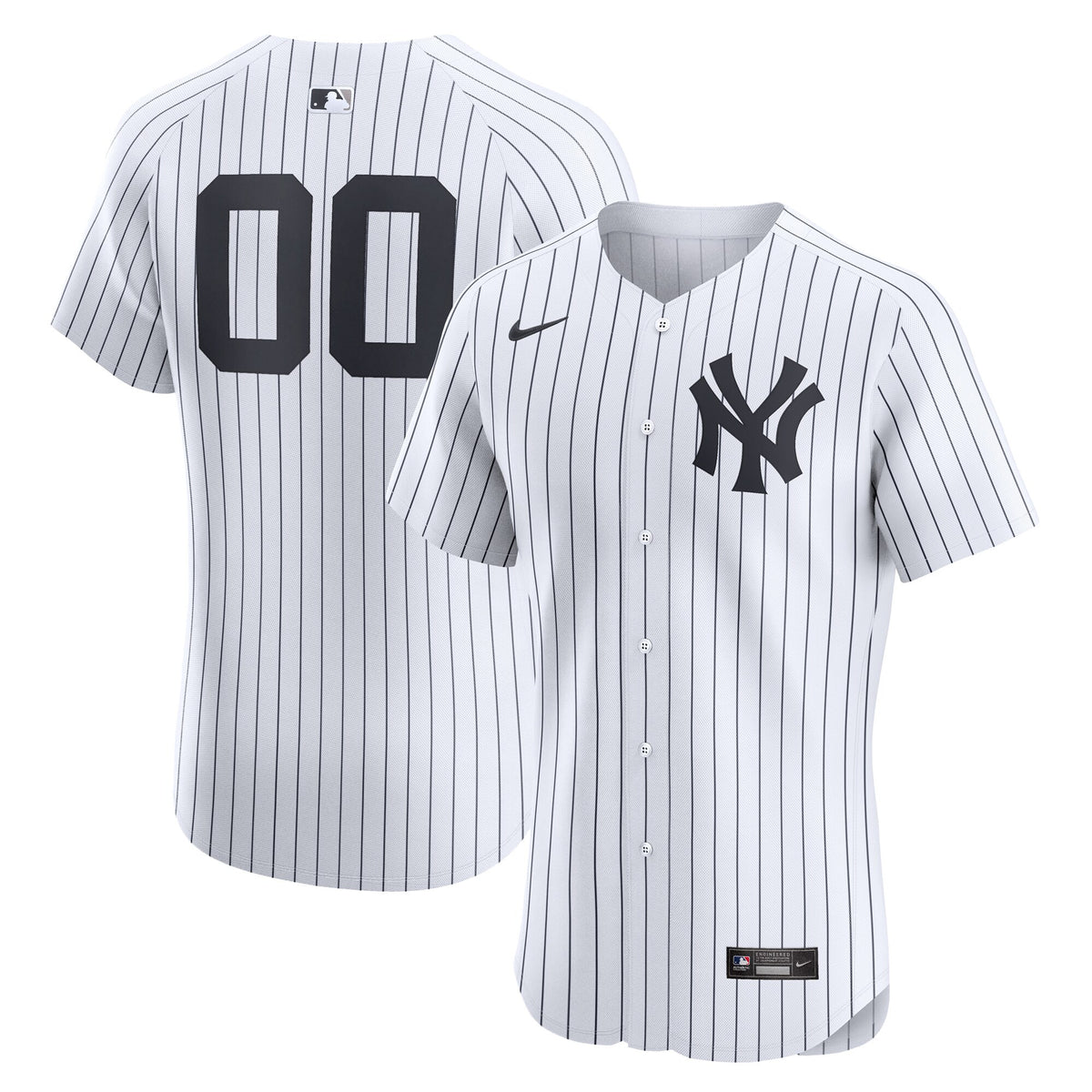 New York Yankees white Elite jersey