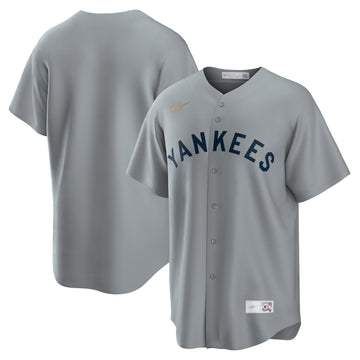 New York Yankees gray Cooperstown jersey