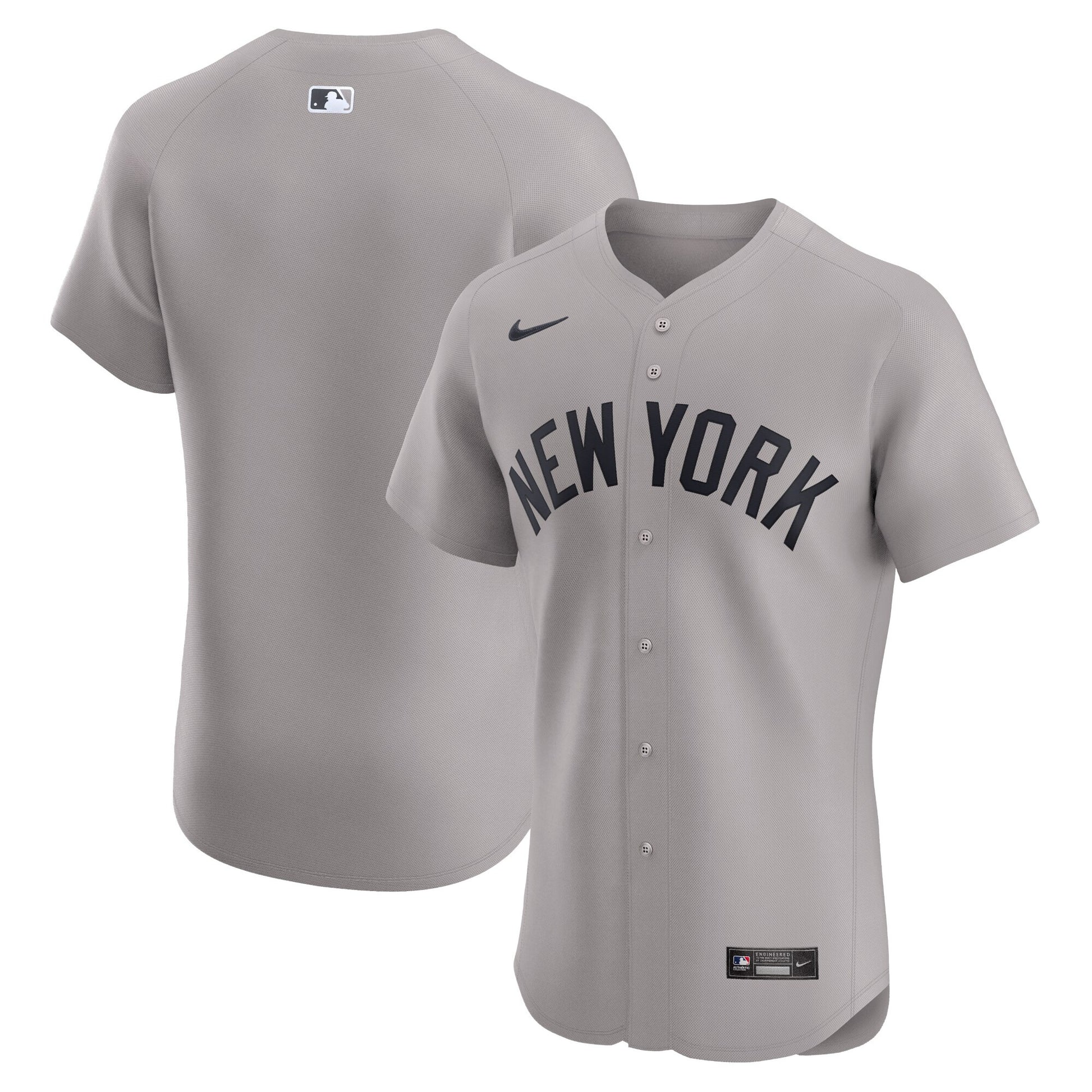 New York Yankees gray Elite jersey