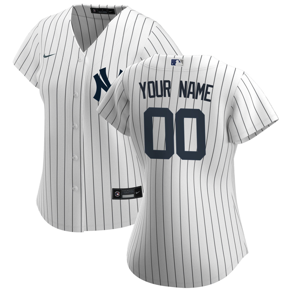New York Yankees white Home jersey