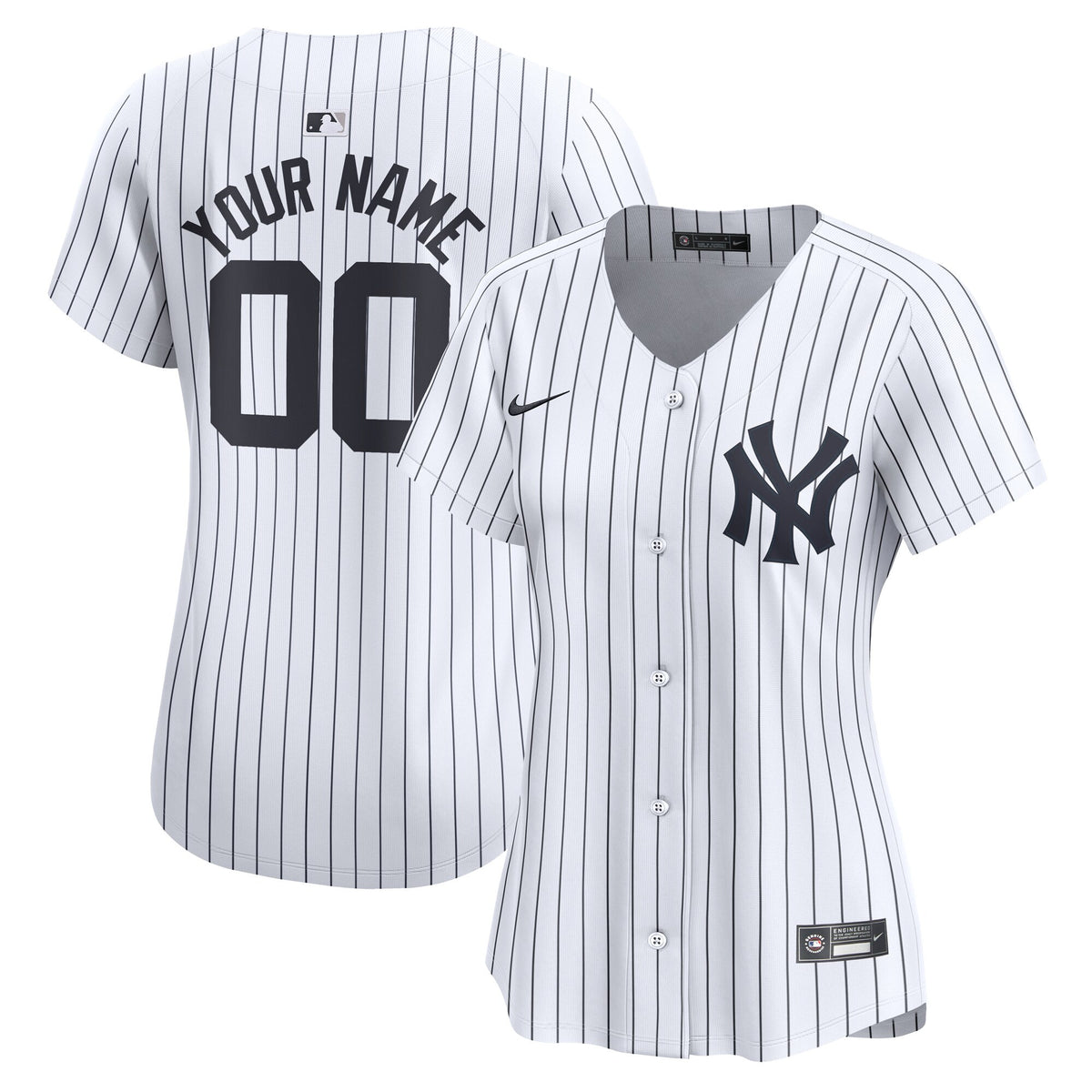 New York Yankees white Limited jersey