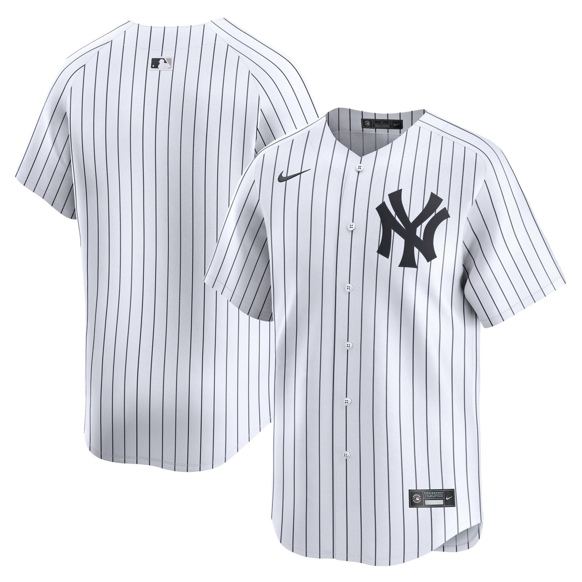 New York Yankees white Limited jersey