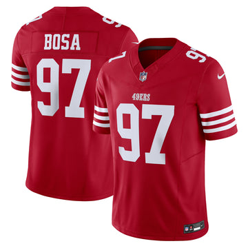 Nick Bosa San Francisco 49ers scarlet Vapor jersey