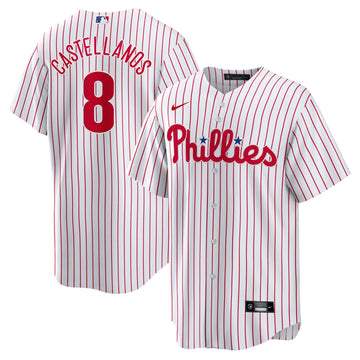 Nick Castellanos Philadelphia Phillies white jersey