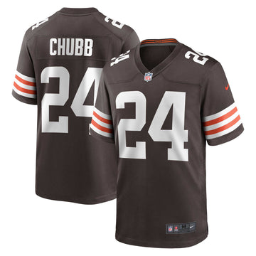 Nick Chubb Cleveland Browns brown jersey