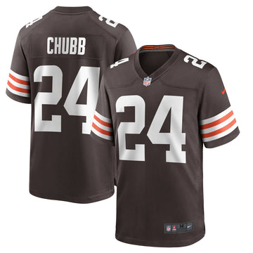 Nick Chubb Cleveland Browns brown jersey