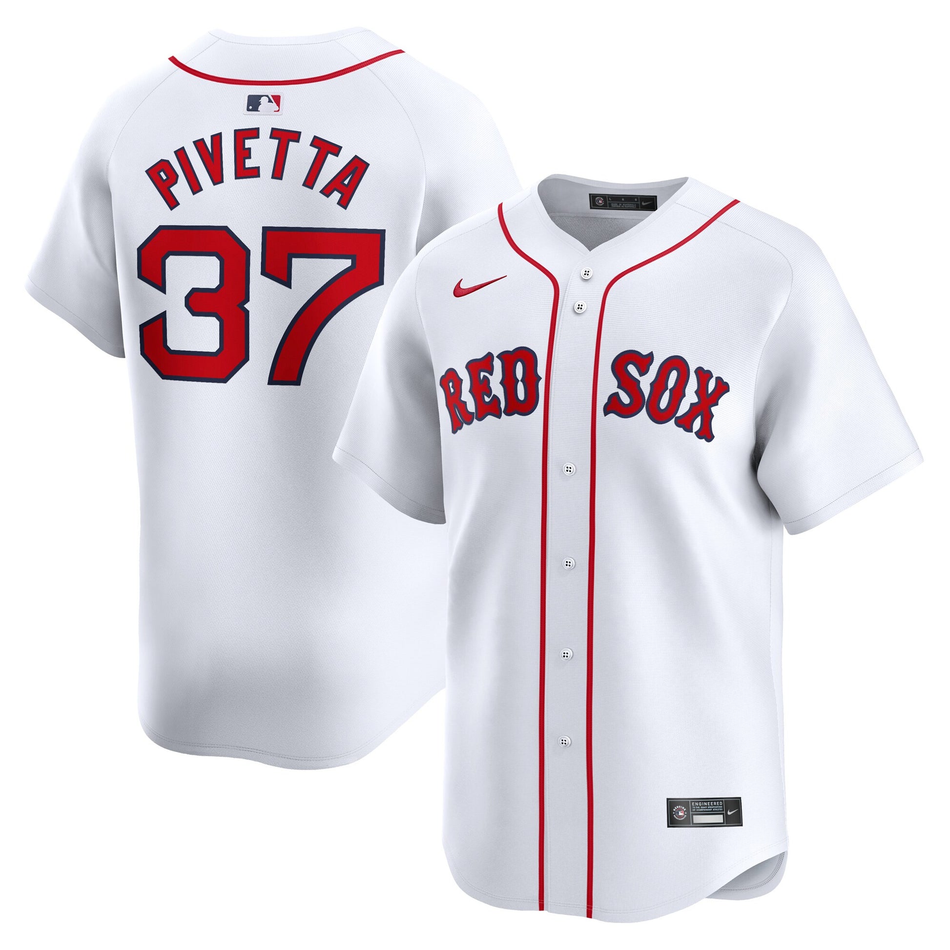 Nick Pivetta Boston Red Sox white Limited jersey
