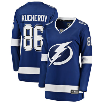 Nikita Kucherov Tampa Bay Lightning blue jersey