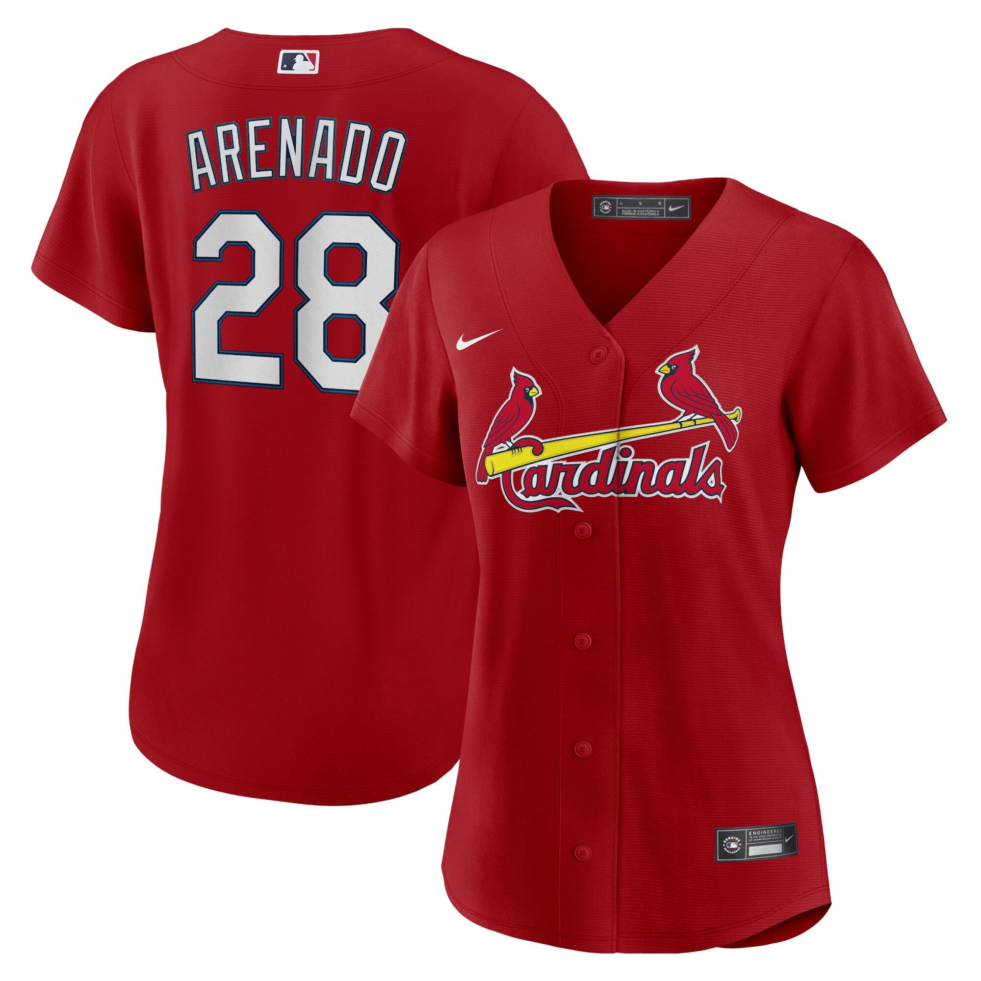 Nolan Arenado St. Louis Cardinals red Alternate jersey