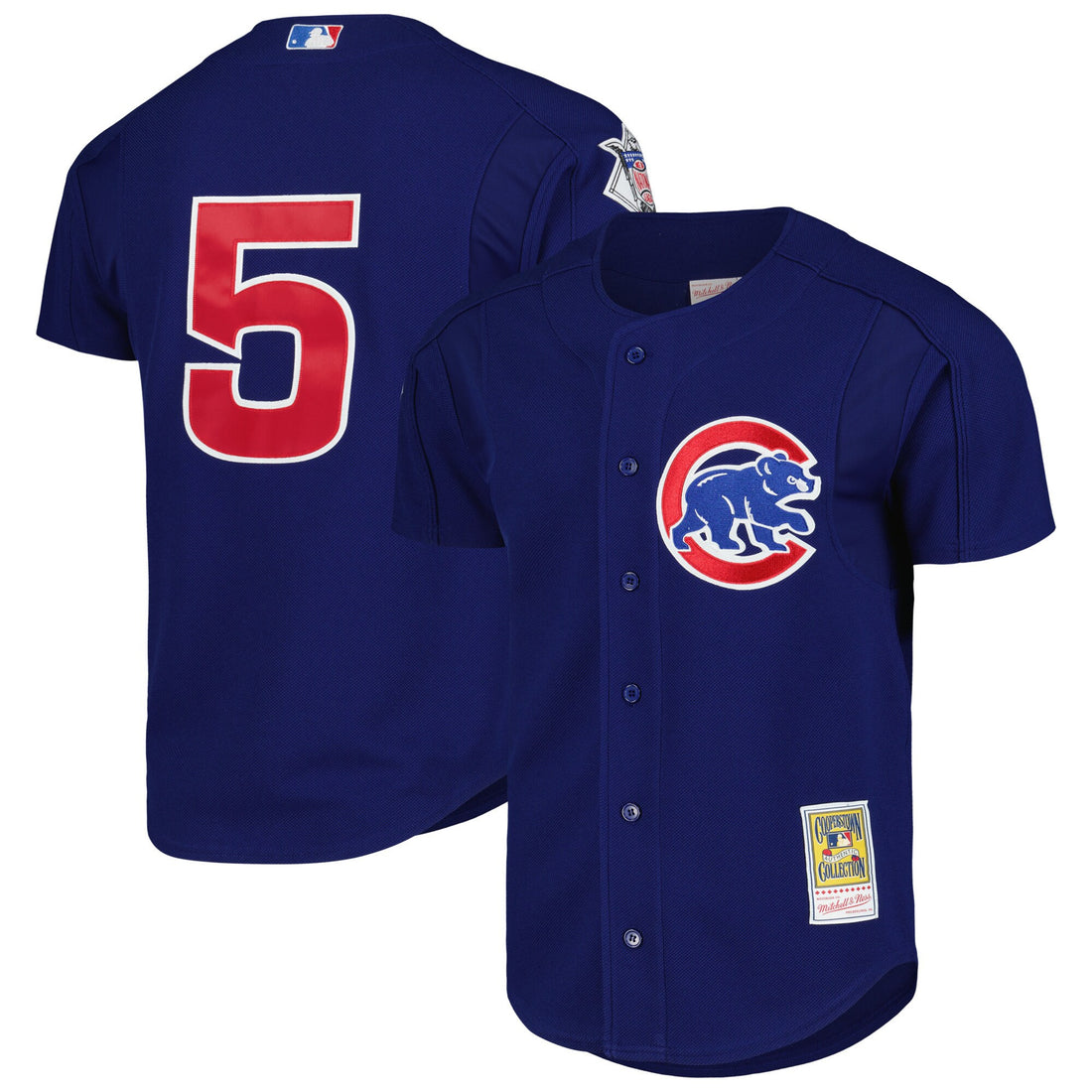 Nomar Garciaparra Chicago Cubs royal Cooperstown jersey