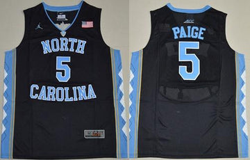 Marcus Paige North Carolina Tar Heels black jersey