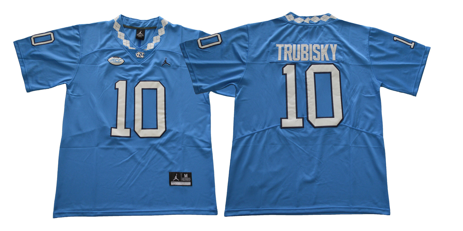 Mitch Trubisky North Carolina Tar Heels blue jersey