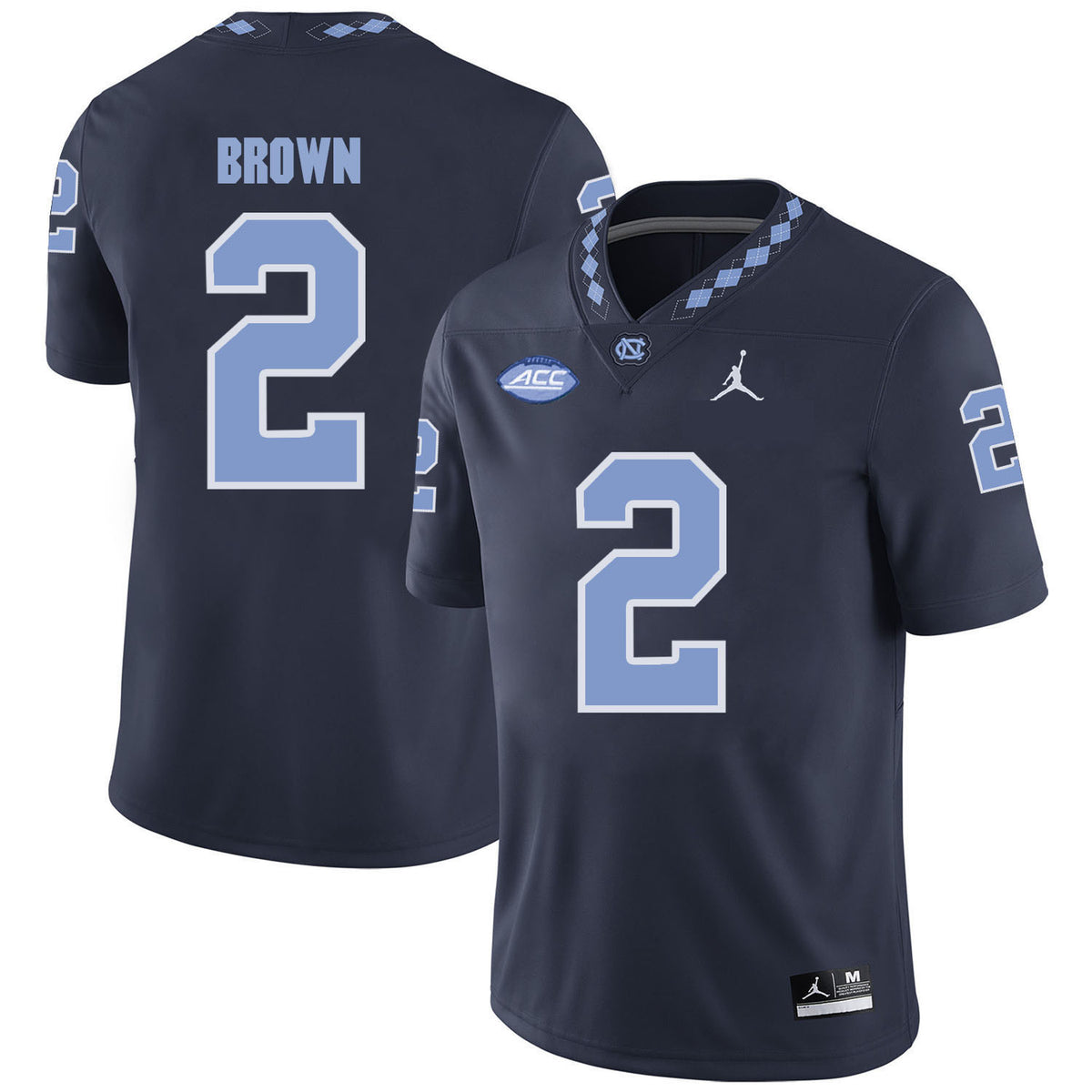 Larry Brown North Carolina Tar Heels black jersey