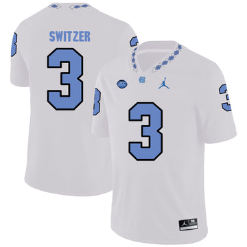 Ryan Switzer North Carolina Tar Heels white jersey